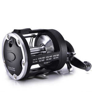 Elevate Your Fishing Game with the Trolling Casting Fishing Reel Black