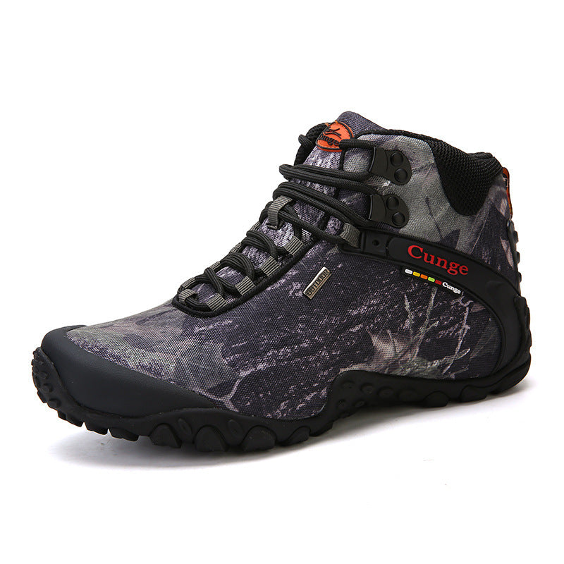 Camouflage Outdoor Climbing Boots