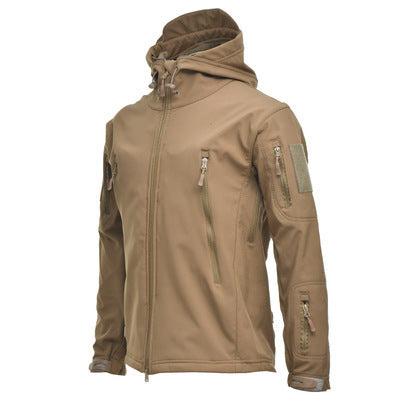 Tactical Outdoor Keep Warm Fleece Shell Jacket