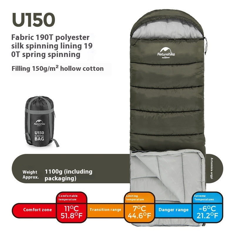 Outdoor Camping Autumn And Winter Sleeping Bag