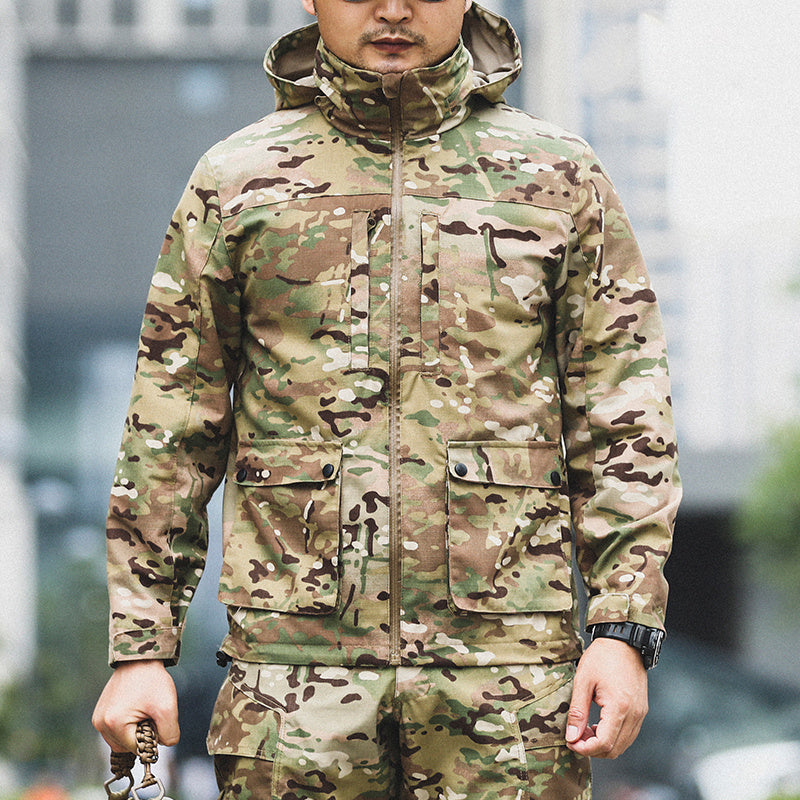 Simple Men's Outdoor Camouflage Jacket