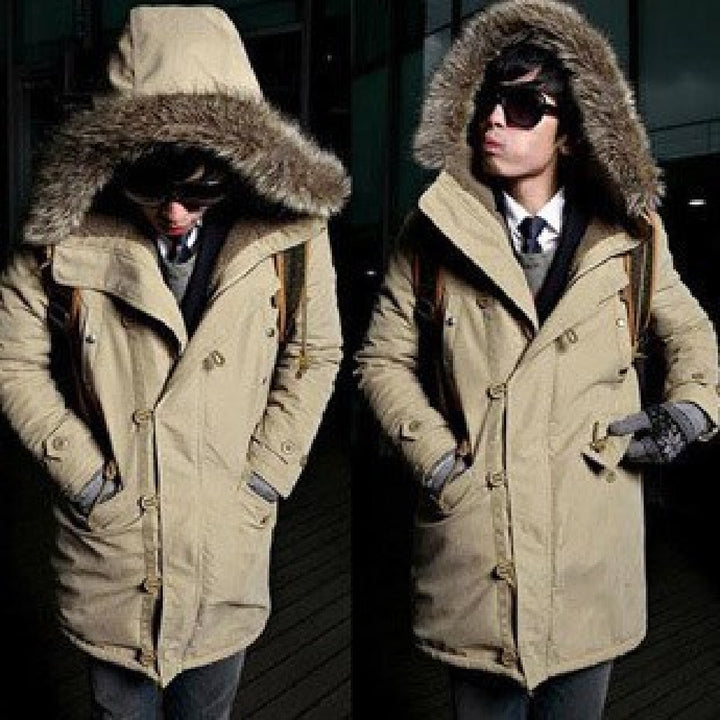 Men's Warm Overcoat Winter Coat