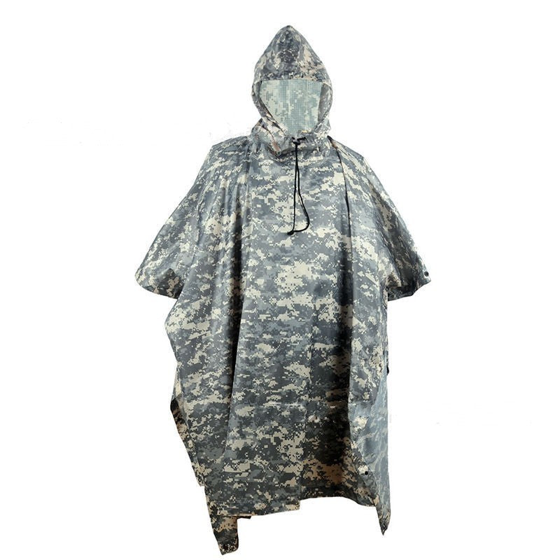 Multifunctional Portable Camouflage Poncho