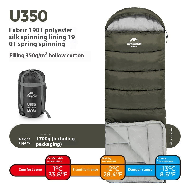 Outdoor Camping Autumn And Winter Sleeping Bag