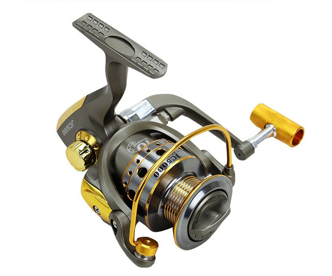 10-axis metal head reel fishing reel