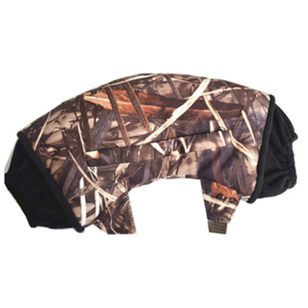 Outdoor hunting camouflage sleeves warm gloves