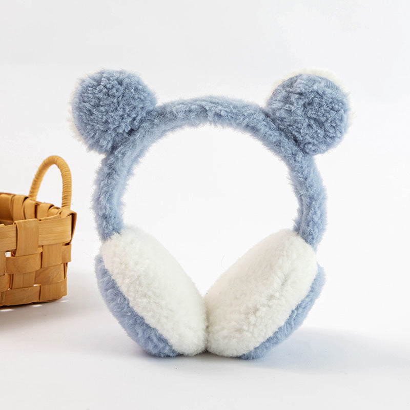 Plush Anti-freeze Retractable Ear Muffs