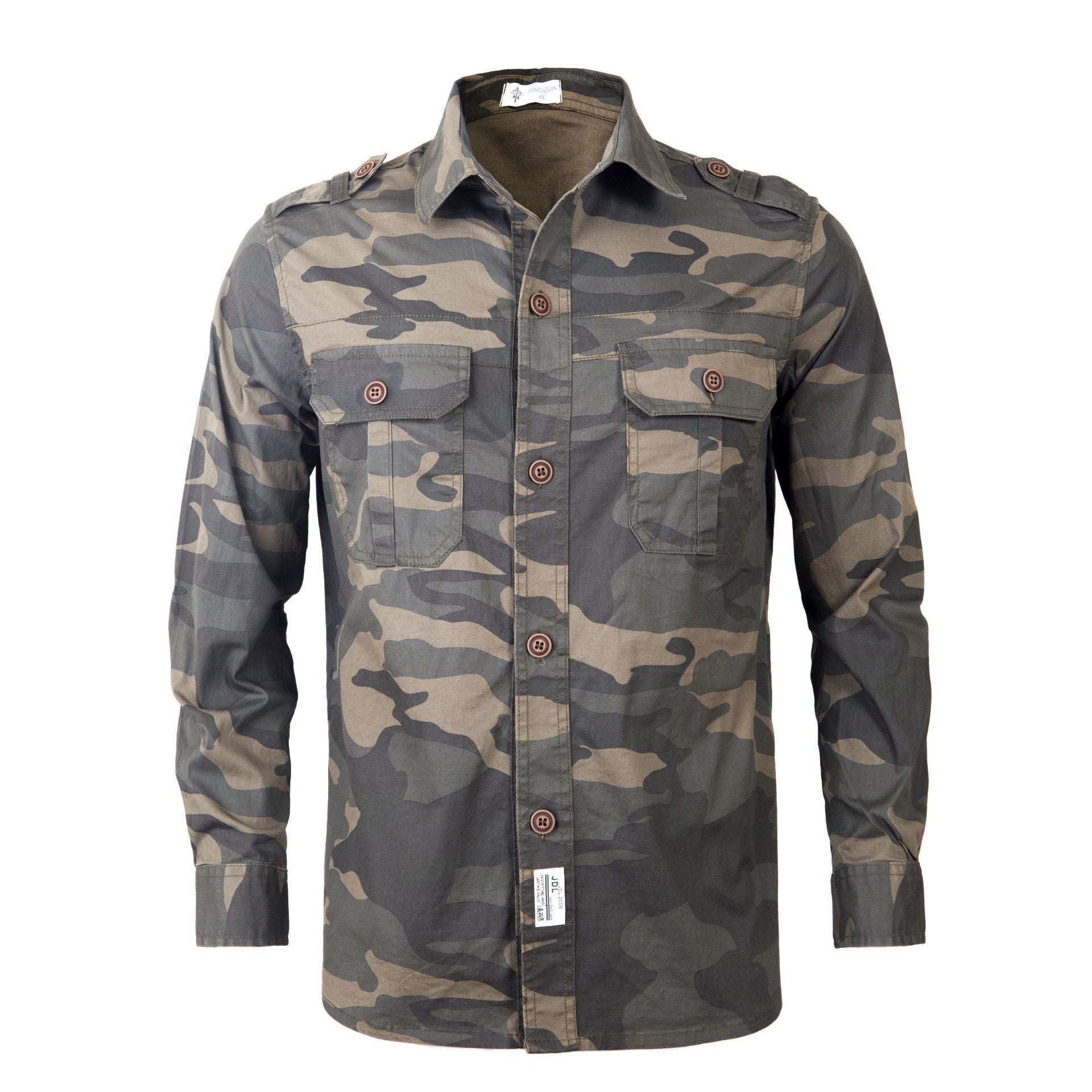 Men's wear camouflage shirt