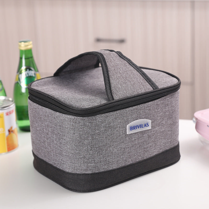 Widened portable cooler bag