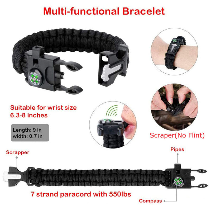 Outdoor Emergency Survival Tool Bag