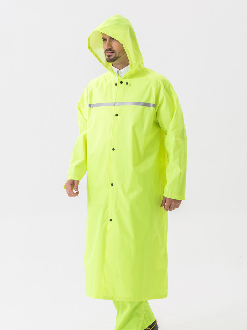 Thickening Rainstorm Rain Poncho Windbreaker