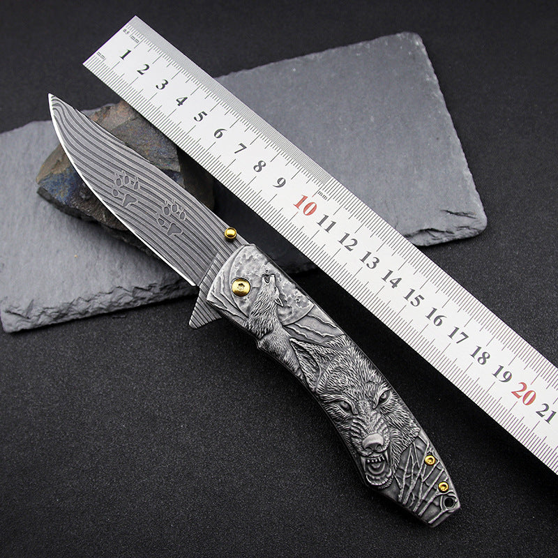 High Hardness Outdoor Folding Hunting Knife