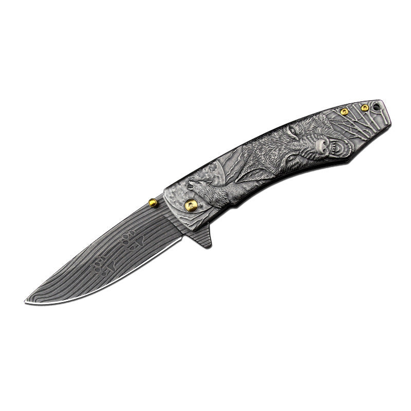 High Hardness Outdoor Folding Hunting Knife