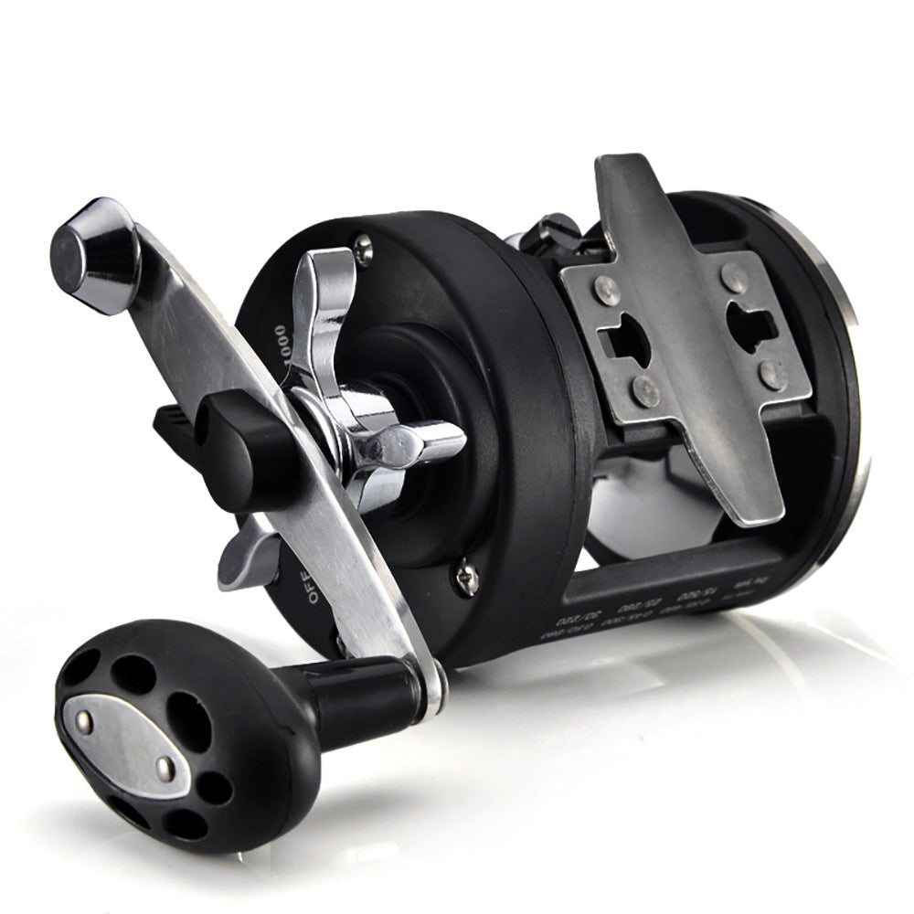 Trolling Casting Fishing Reel Black
