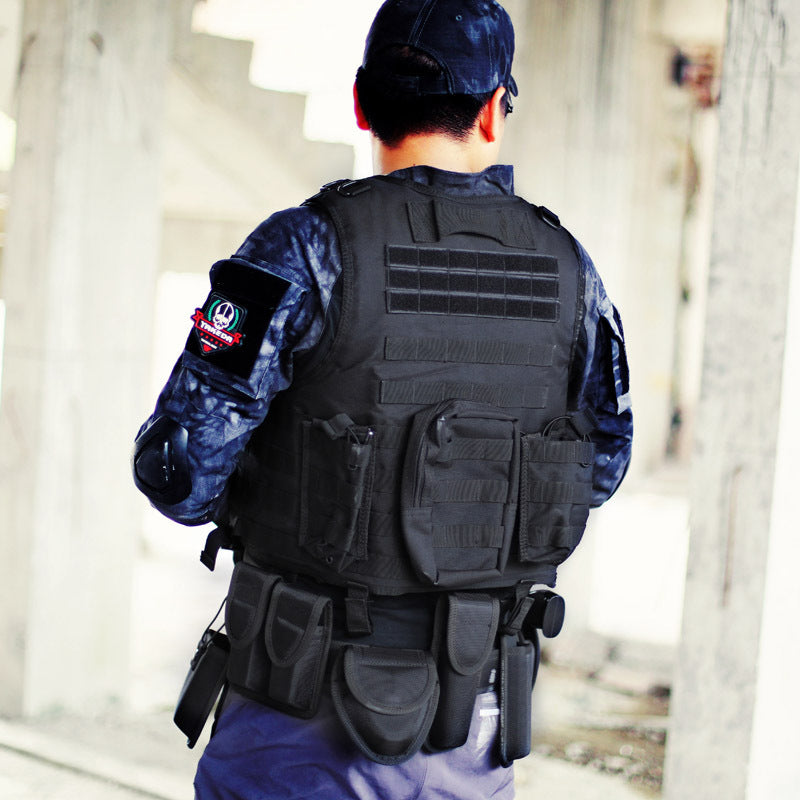 Camouflage training vest