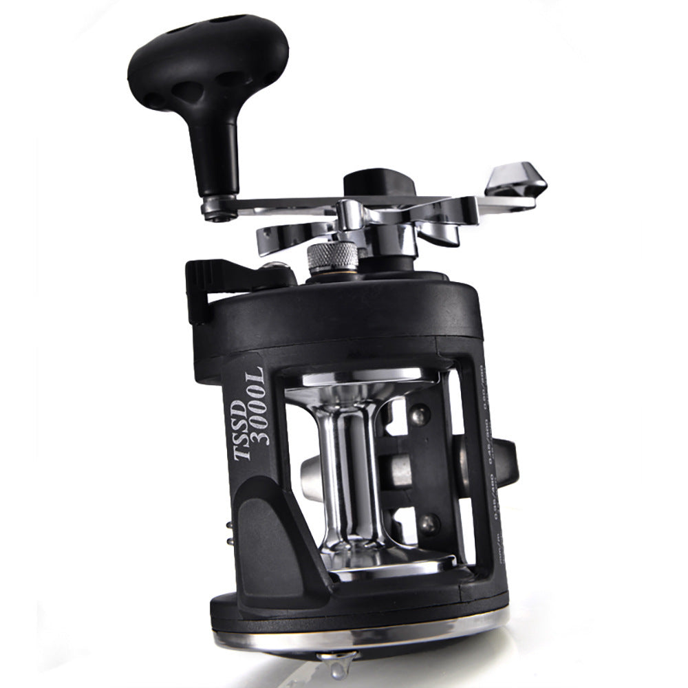 Trolling Casting Fishing Reel Black