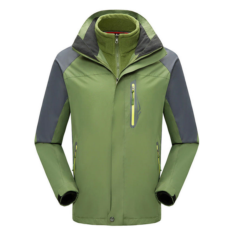 Thickened Three-in-one Shell Jacket