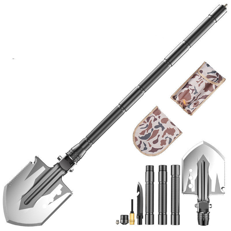 Multifunctional Outdoor Folding Shovel & Camping Supplies