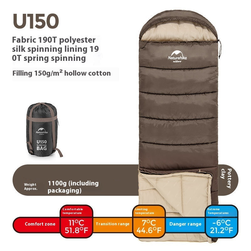 Outdoor Camping Autumn And Winter Sleeping Bag