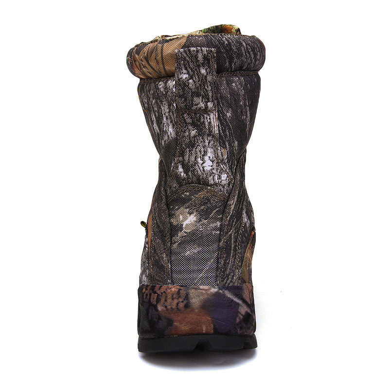 Camouflage outdoor boots