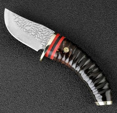 Outdoor high hardness camping straight knife