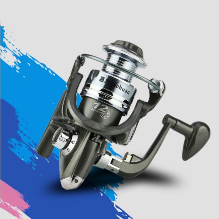 12-axis Metal Toe Cap Fishing Reel