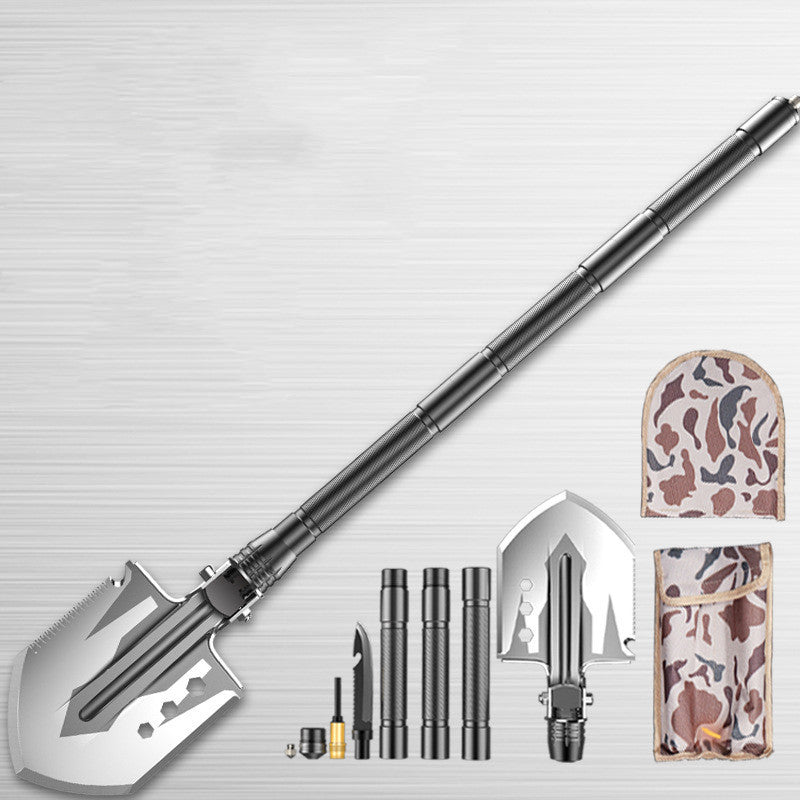 Multifunctional Outdoor Folding Shovel & Camping Supplies