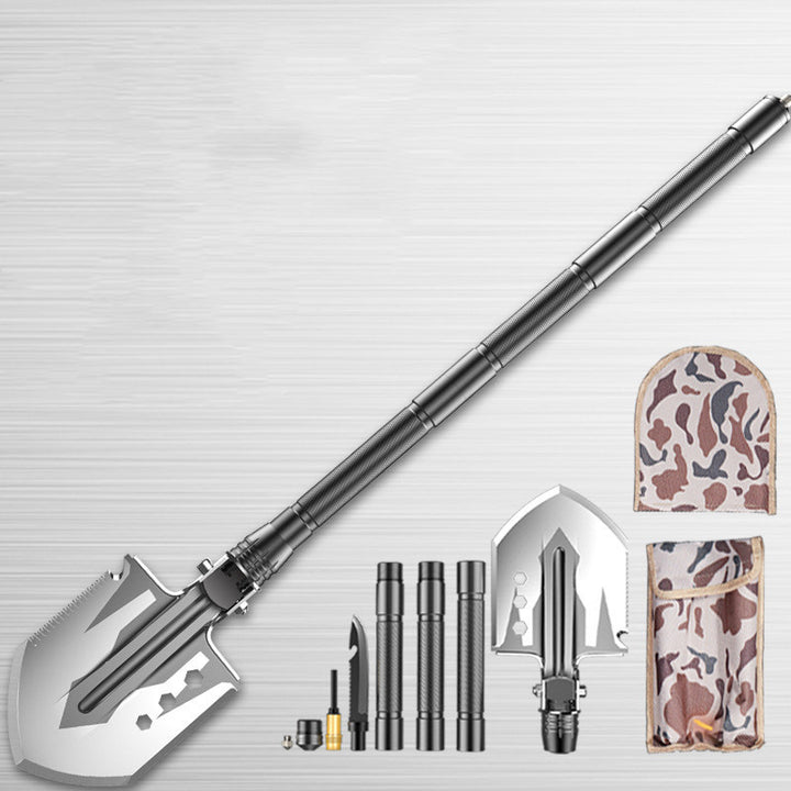 Multifunctional Outdoor Folding Shovel & Camping Supplies