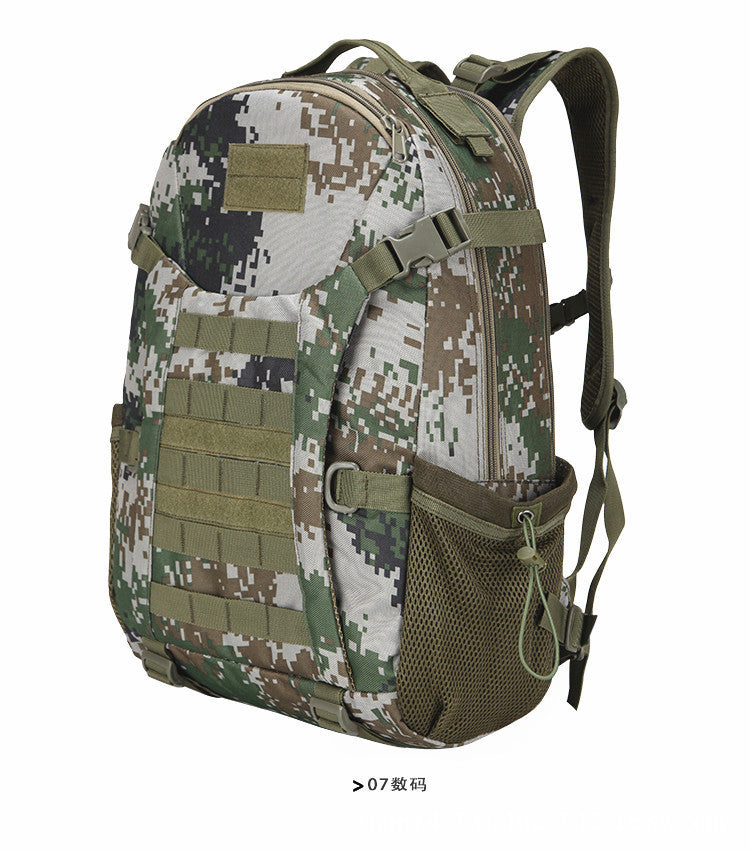 Outdoor camping camouflage backpack