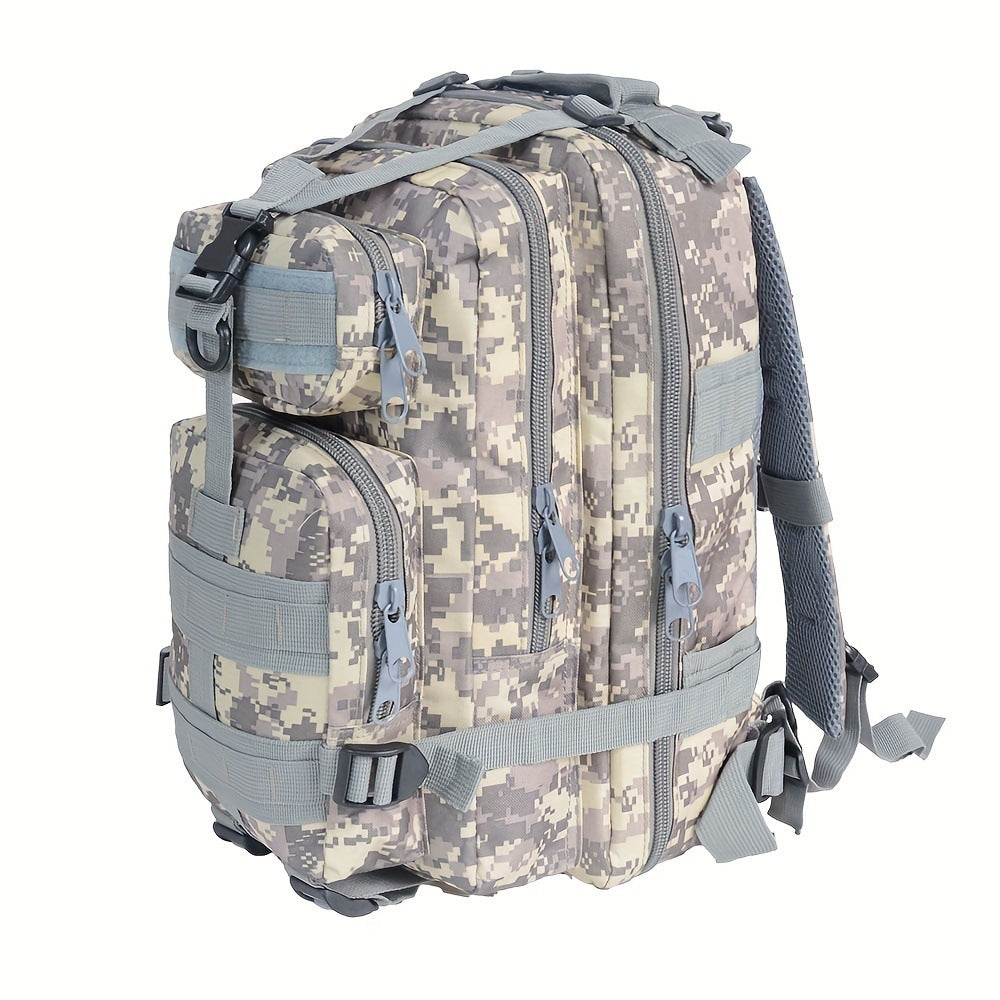Double Pull Head Camouflage Outdoor Backpack
