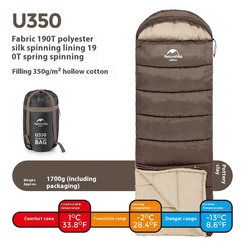 Outdoor Camping Autumn And Winter Sleeping Bag