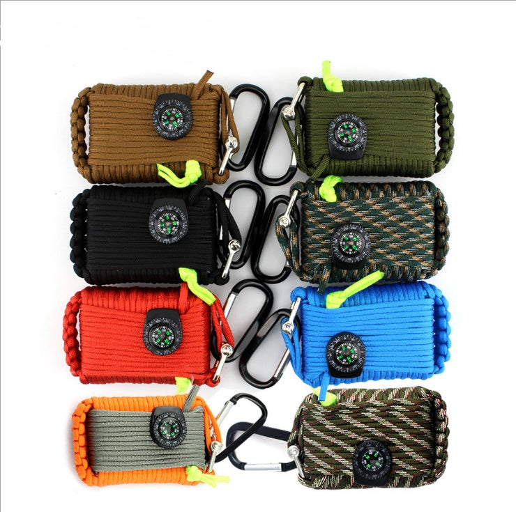 29-in-one outdoor emergency first aid kit