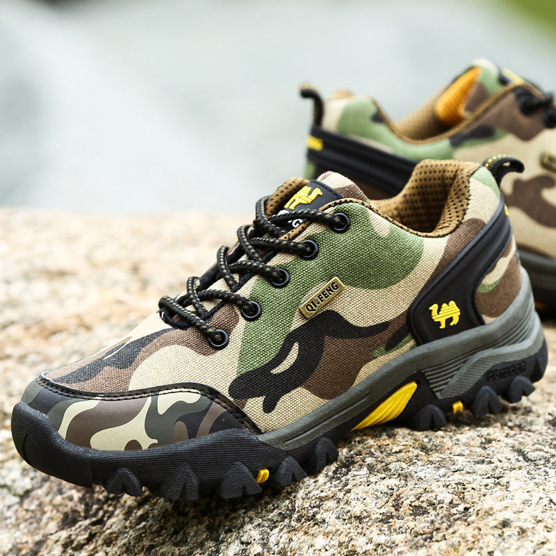 Large Size Camouflage Outdoor Men's Shoes
