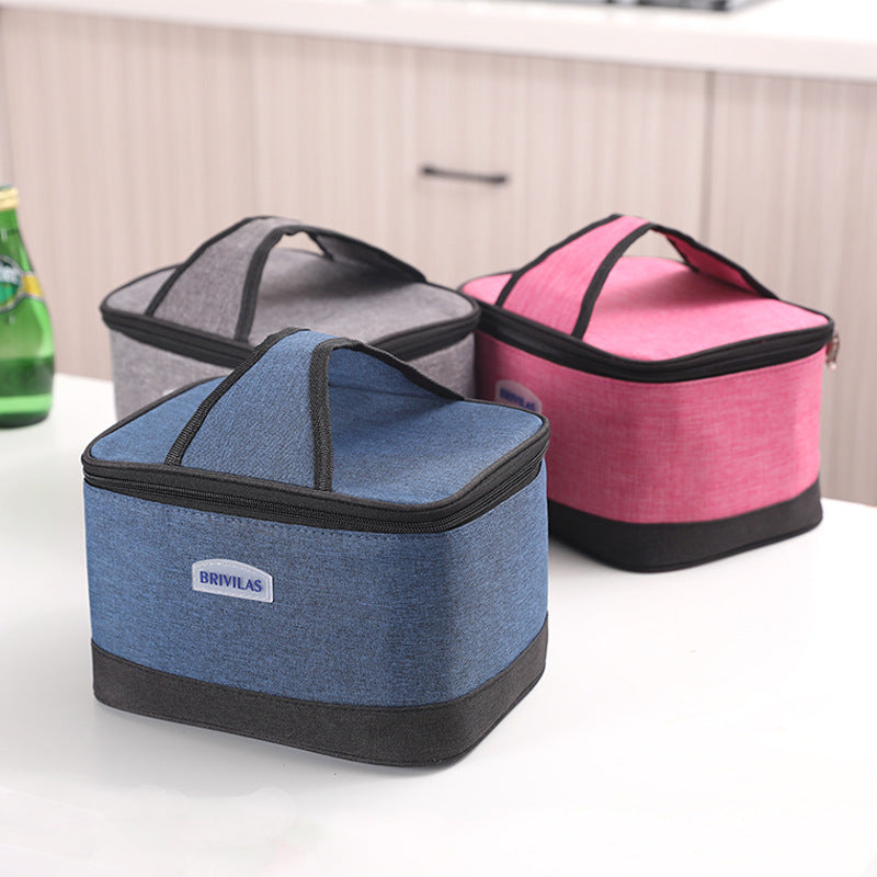 Widened portable cooler bag