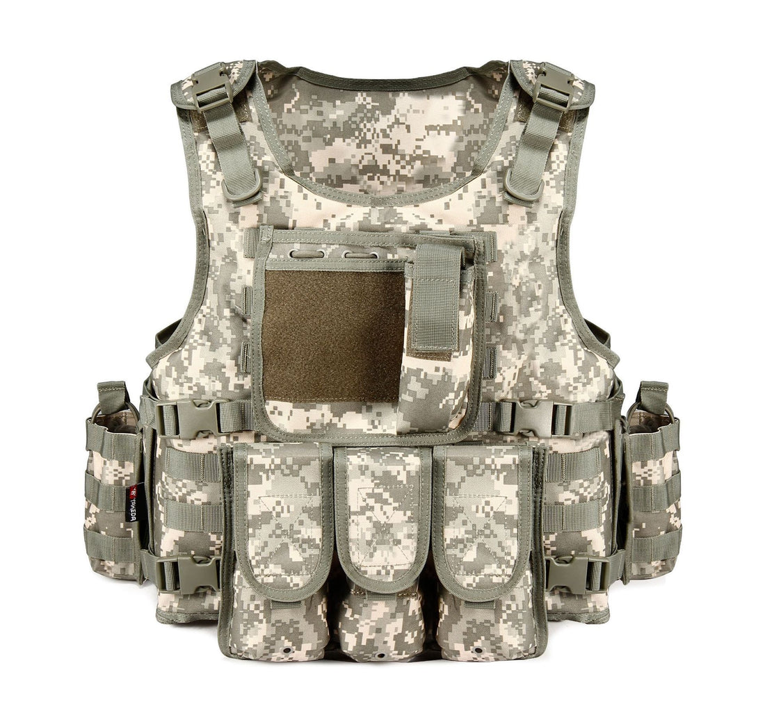 Camouflage training vest