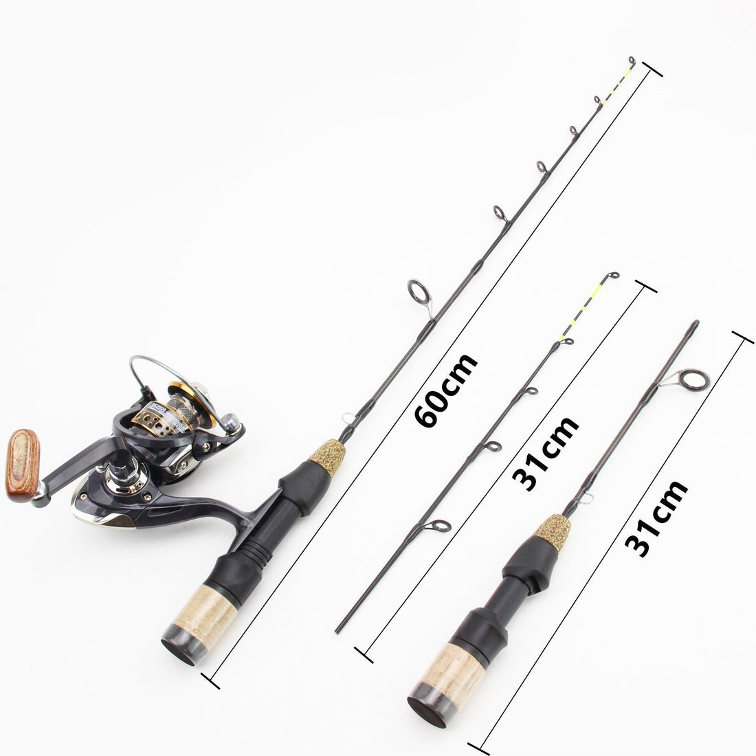 Double Tip Ice Tackle Set Fishing Rod