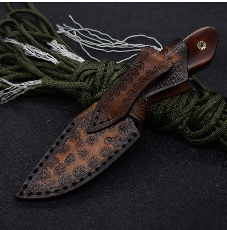 Damascus Camping Hunting Knife