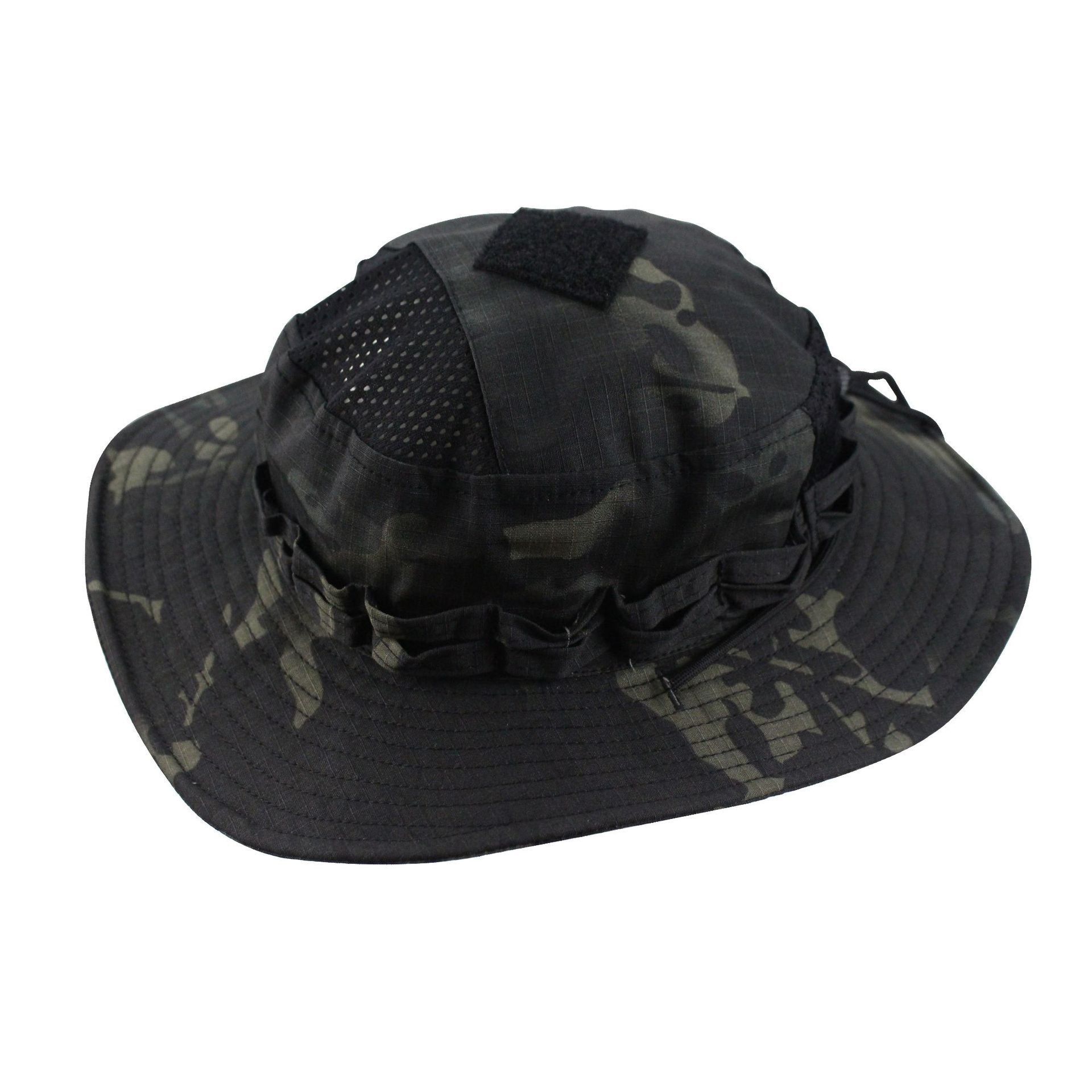 Camouflage Tactical Field Round Edge Fishing Sun Hat