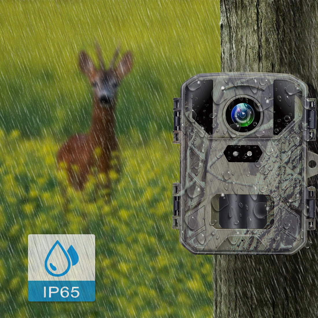 4K 50MP HD Outdoor Wild Hunting Camera