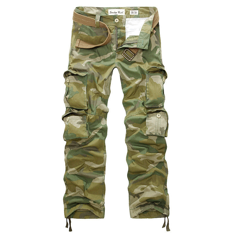 Men's casual camouflage pants