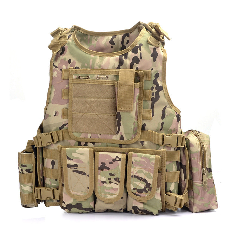 Camouflage training vest