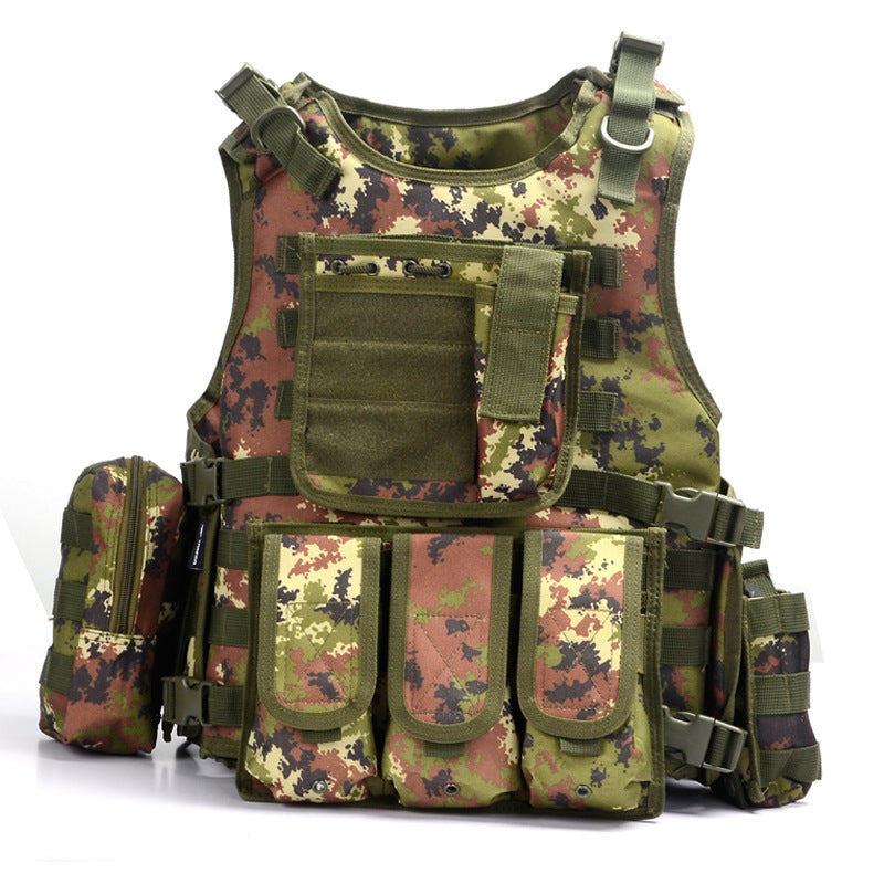 Camouflage training vest