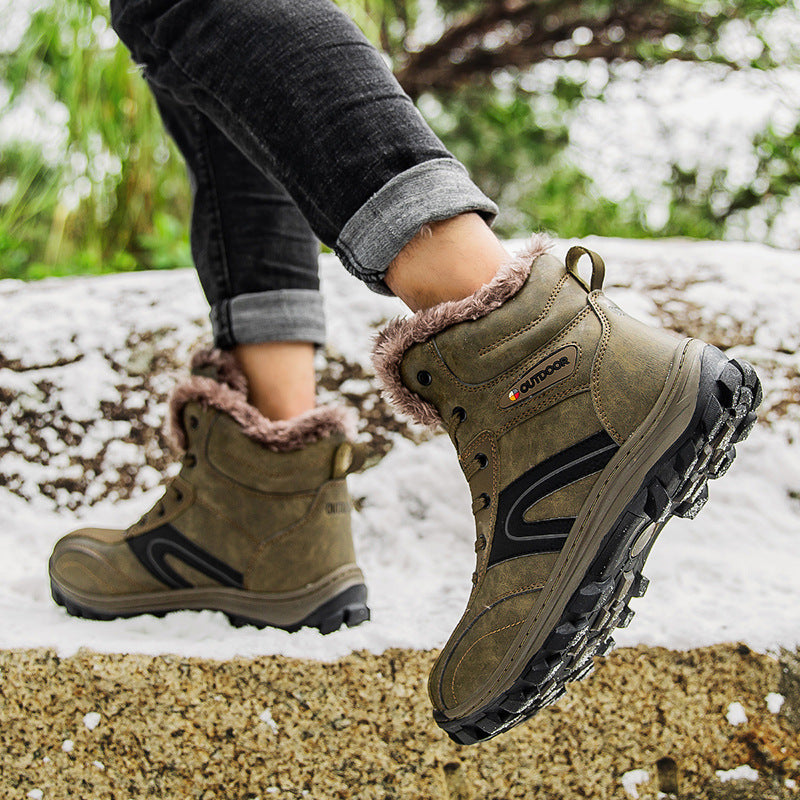 Warm Plus Size Hiking Boots