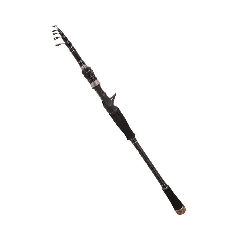 Carbon Telescopic Ultra Light Short Section Fishing Rod