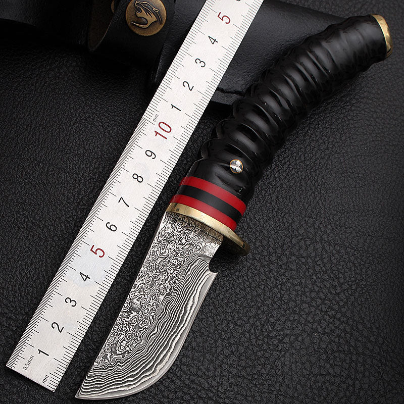 Damascus Hunting Knife