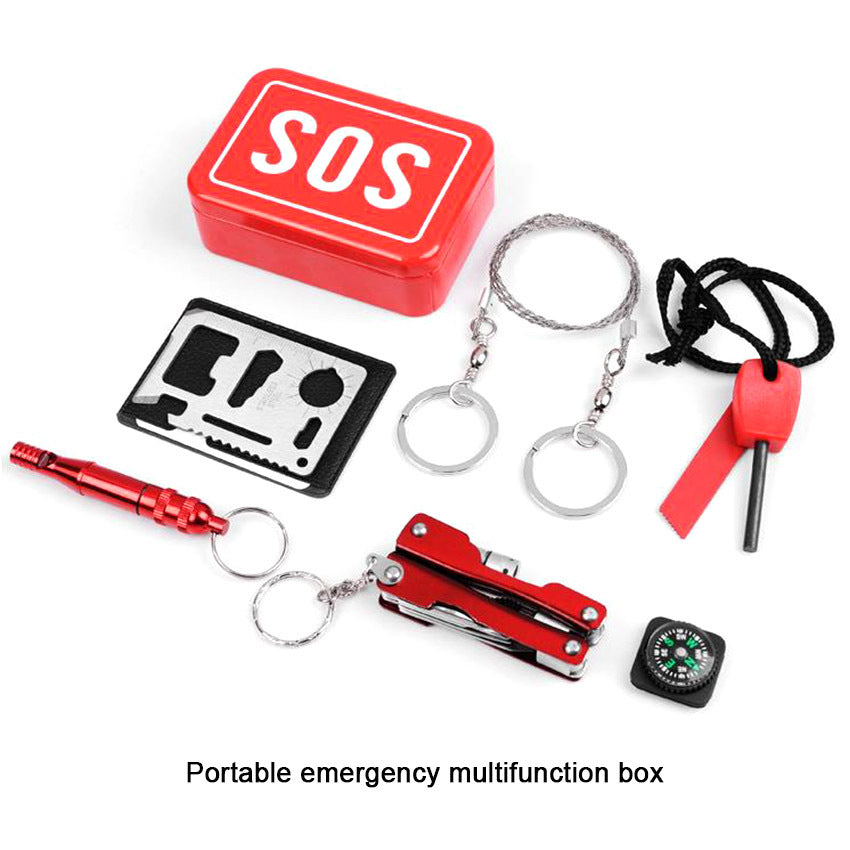 Outdoor Mountaineering Emergency Tool Box