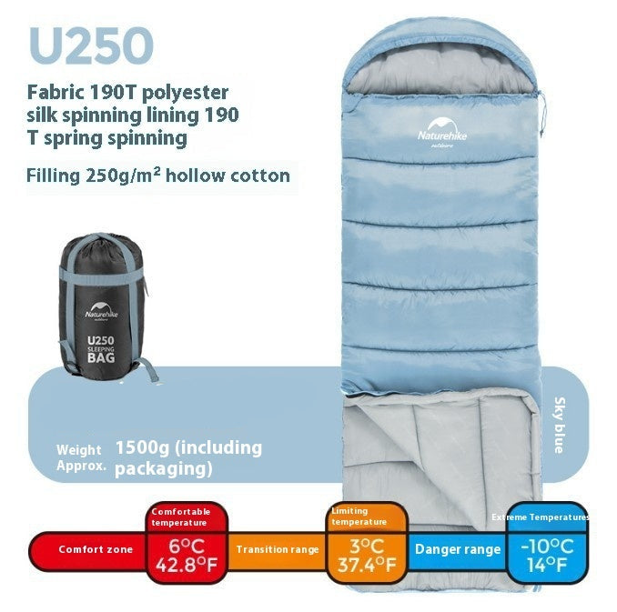 Outdoor Camping Autumn And Winter Sleeping Bag