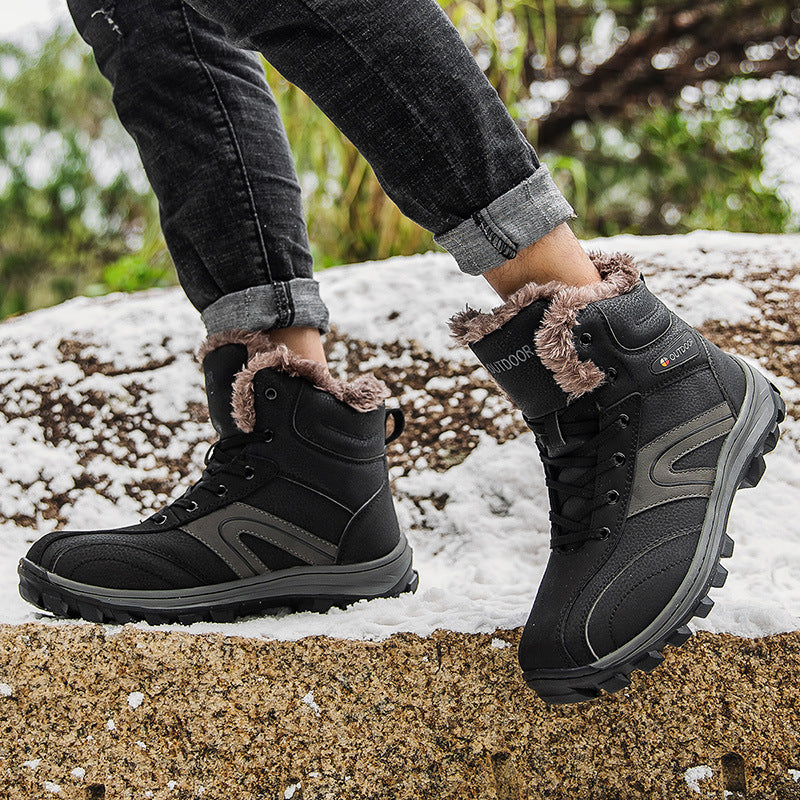 Warm Plus Size Hiking Boots