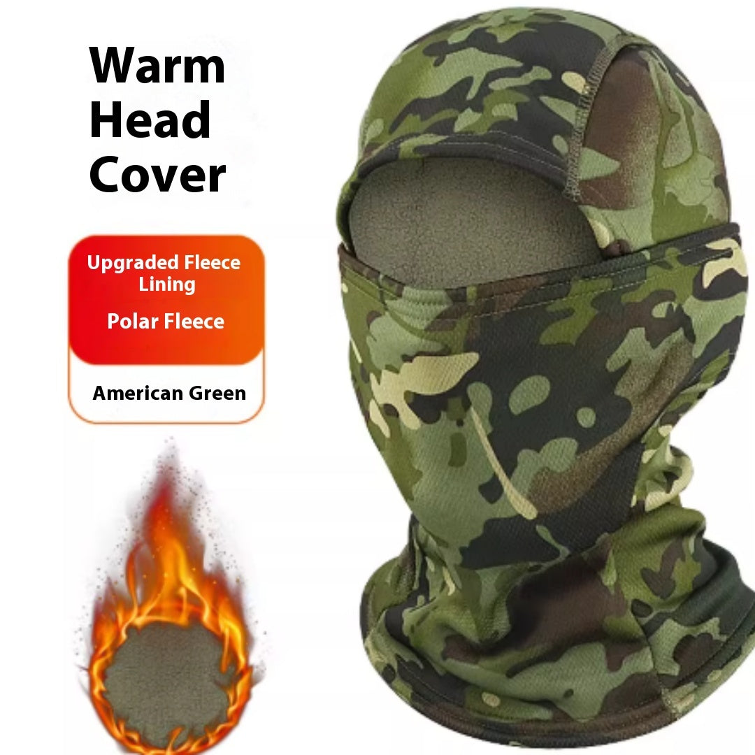 Camouflage Full Face Mask For Warmth