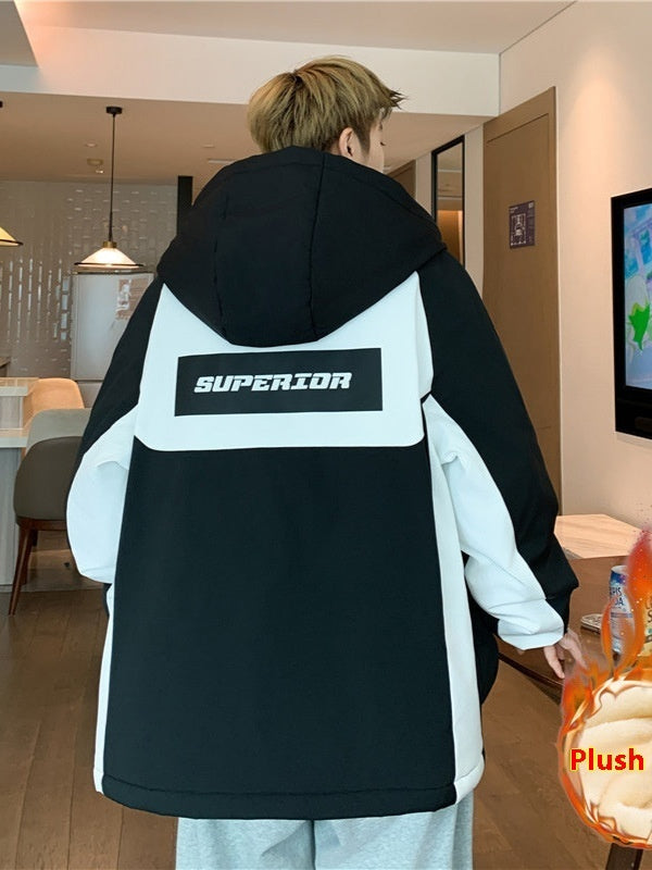 Warm Work Hooded Cotton Coat Jacket